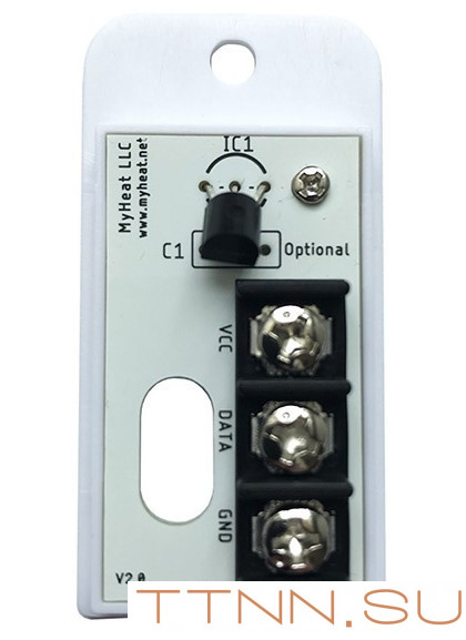 Датчик температуры MY HEAT Настенный проводной (6287) Датчик температуры MY HEAT Настенный проводной (6287)