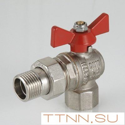 Кран шаровый с накидной гайкой угловой Valtec 1/2 VT.228.N.04 Кран шаровый с накидной гайкой угловой Valtec 1/2 VT.228.N.04