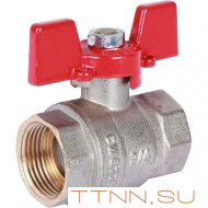 Шаровой кран 3/4" ВН/ВН, ручка бабочка ROMMER RBV-0003-0110220