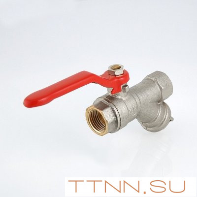 Кран шаровый с фильтром Valtec 1/2 VT.292 FF