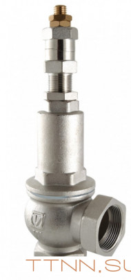 Клапан предохранительный регулируемый Valtec 1 VT.1831 Клапан предохранительный регулируемый Valtec 1 VT.1831