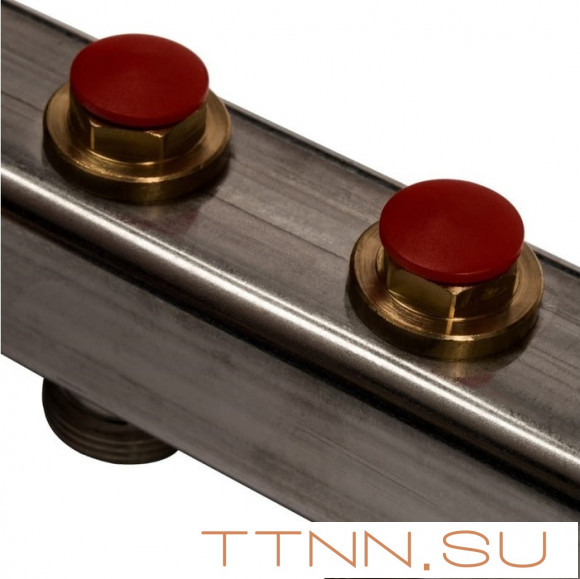 Коллектор с запорными клапанами STOUT SMS-0932-000003 Коллектор с запорными клапанами STOUT SMS-0932-000003