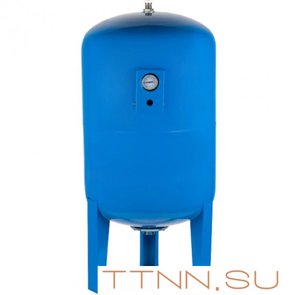Гидроаккумуляторы Unipump 150л.(вер) с манометром