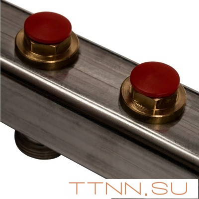 Коллектор с запорными клапанами STOUT SMS-0932-000004 Коллектор с запорными клапанами STOUT SMS-0932-000004