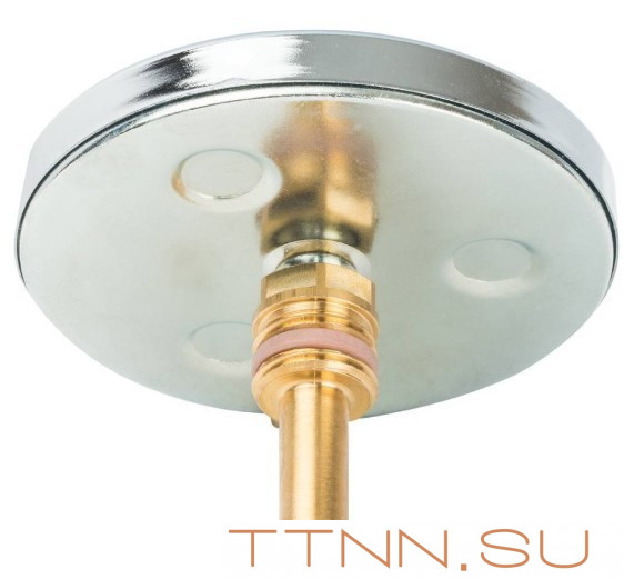 Термометр биметаллический с погружной гильзой Watts F+R801 (T) 100/75