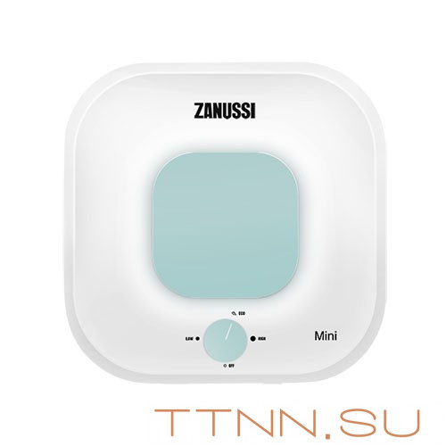 Водонагреватель Zanussi ZWH/S 15 Mini O (Green), над раковиной