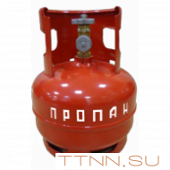 Газовый пропановый баллон 5 л с вентилем ВБ-2 NOVOGAS НЗГА Беларусь