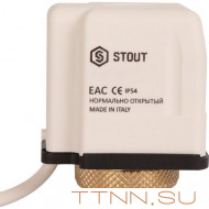 Электротермический компактный сервопривод STE-0010 нормально открытый, 230 В Электротермический компактный сервопривод STE-0010 нормально открытый, 230 В