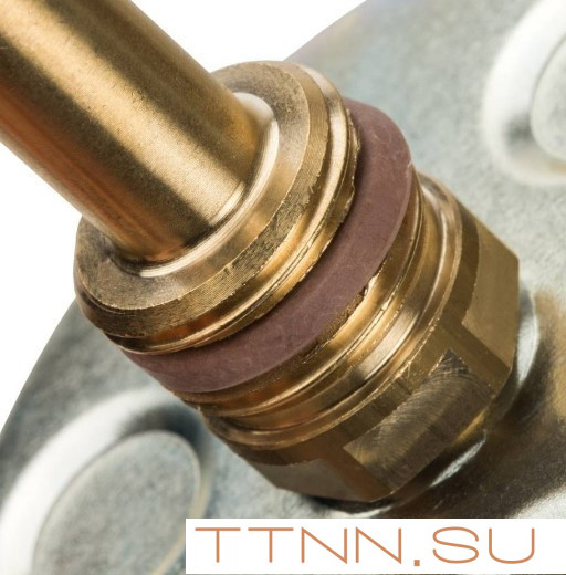 Термометр биметаллический с погружной гильзой Watts F+R801 (T) 80/50