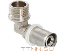 Фитинг пресс угольник 90° VALTEC VTm.253.N.001604 16x1/2"