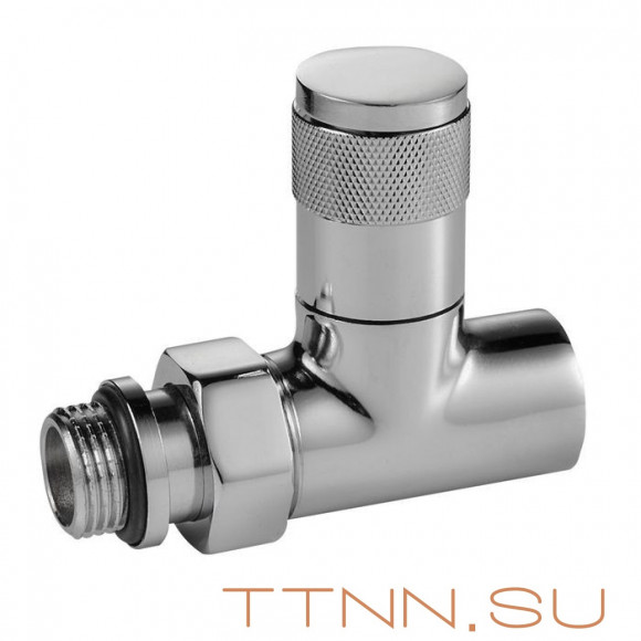 Набор вентелей Royal Thermo PIANO, ПРЯМОЙ, (2 шт) хром