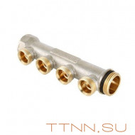 Коллектор Valtec 3 выхода х1" х евроконус 3/4 VTc.500 NE