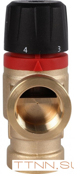 Смесительный клапан Rommer 3/4" ВР 20-43°С KV 1,6 (RVM-0111-164320) боковое смешивание Смесительный клапан Rommer 3/4" ВР 20-43°С KV 1,6 (RVM-0111-164320) боковое смешивание