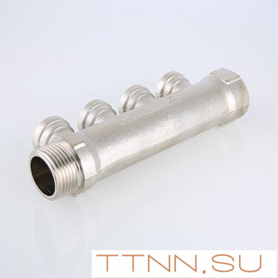 Коллектор Valtec 3/4"х 3 выхода х 1/2" VTc.550 N