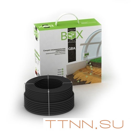 Нагревательный кабель GreenBox AGRO 15 м2