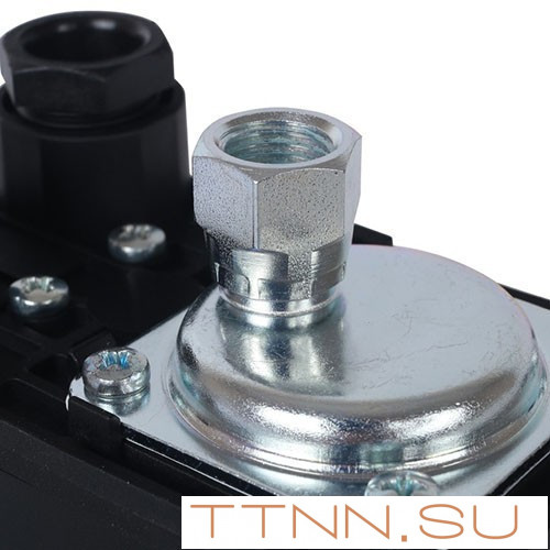 Реле давления для водоснабжения STOUT PM5G,  1-5 бар, 1/4", с накидной гайкой