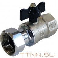 Кран шаровой угловой с накидной гайкой наружная резьба STOUT 3/4"х3/4" SVB-0010-000020 Кран шаровой угловой с накидной гайкой наружная резьба STOUT 3/4"х3/4" SVB-0010-000020