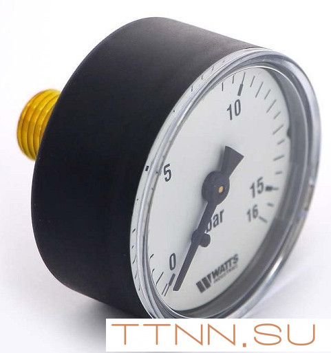 Манометр аксиальный Watts F+R100(MDA) 80/16x1/4" Манометр аксиальный Watts F+R100(MDA) 80/16x1/4"