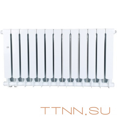 Биметаллический радиатор STOUT SPACE 500 нижнее 13 секций (SRB-0320-050013) Биметаллический радиатор STOUT SPACE 500 нижнее 13 секций (SRB-0320-050013)