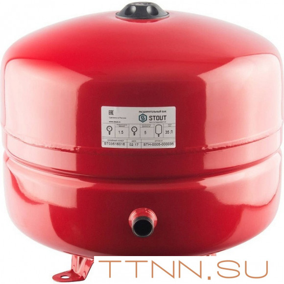 Расширительный бак STOUT 35л/5бар (STH-0005-000035) Расширительный бак STOUT 35л/5бар (STH-0005-000035)