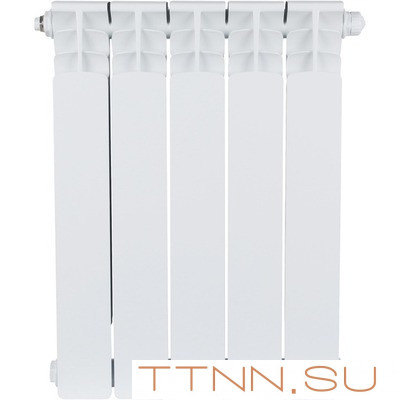 Биметаллический радиатор STOUT SPACE 500 нижнее 5 секций (SRB-0320-050005) Биметаллический радиатор STOUT SPACE 500 нижнее 5 секций (SRB-0320-050005)