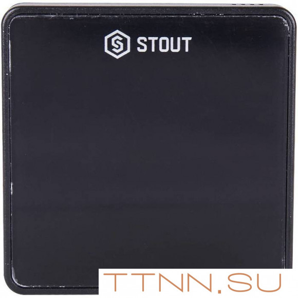 Температурный датчик STOUT C-8f, черный Температурный датчик STOUT C-8f, черный