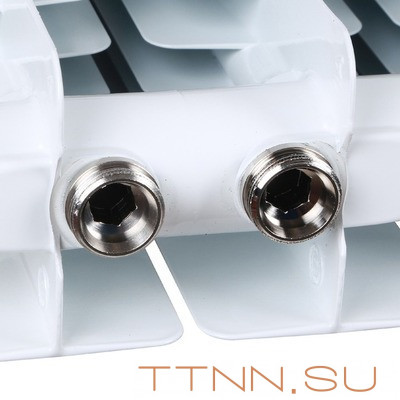 Биметаллический радиатор STOUT SPACE 500 нижнее 7 секций (SRB-0320-050007)