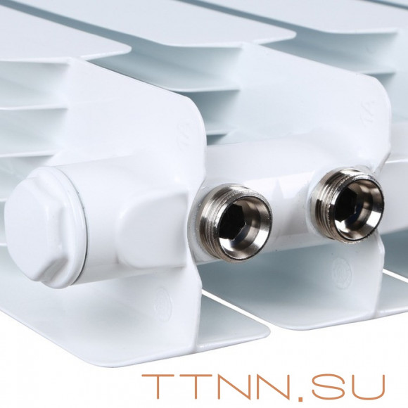 Биметаллический радиатор STOUT SPACE 500 нижнее 8 секций (SRB-0320-050008)