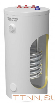 Бойлер косвенного нагрева Royal Thermo AQUATEC INOX-T RTWX-T 150 напольный Бойлер косвенного нагрева Royal Thermo AQUATEC INOX-T RTWX-T 150 напольный