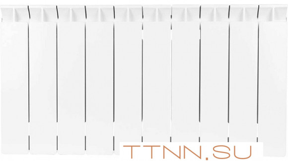 Биметаллический радиатор STOUT STYLE 350 10 секций (SRB-0110-035010) Биметаллический радиатор STOUT STYLE 350 10 секций (SRB-0110-035010)