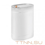 Бак нержавейка 90л под контур (Вертикаль, овальный) (AISI 439)