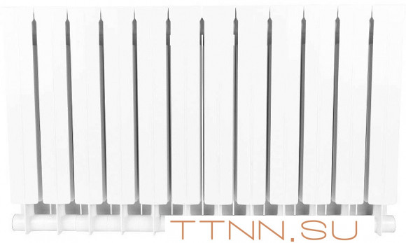 Биметаллический радиатор STOUT STYLE 500 12 секций (SRB-0110-050012) Биметаллический радиатор STOUT STYLE 500 12 секций (SRB-0110-050012)