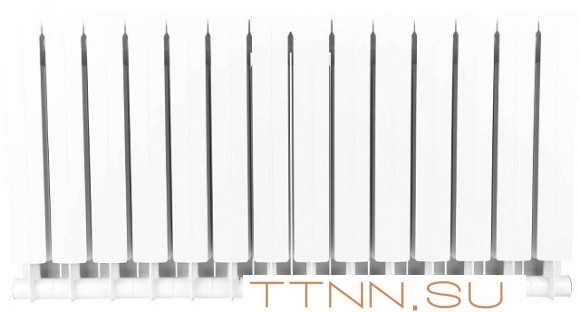 Биметаллический радиатор STOUT STYLE 500 14 секций (SRB-0110-050014) Биметаллический радиатор STOUT STYLE 500 14 секций (SRB-0110-050014)