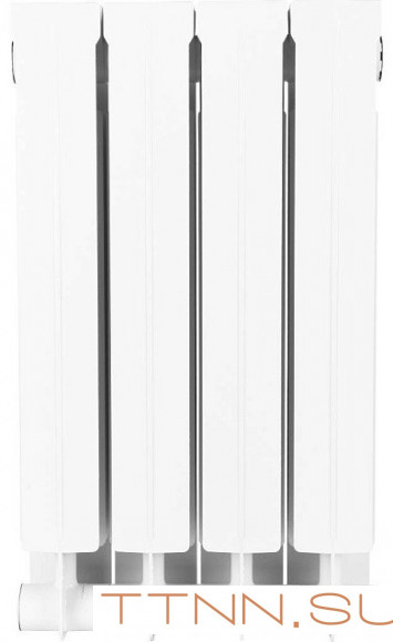 Биметаллический радиатор STOUT STYLE 500 4 секции (SRB-0110-050004) Биметаллический радиатор STOUT STYLE 500 4 секции (SRB-0110-050004)