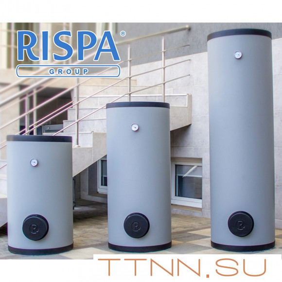 Бойлер косвенного нагрева RISPA RBF 200 напольный (нерж. сталь) Бойлер косвенного нагрева RISPA RBF 200 напольный (нерж. сталь)
