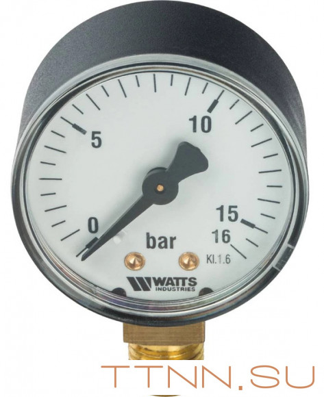 Манометр радиальный Watts F+R200 (MDR) 80/ 16x1/2" Манометр радиальный Watts F+R200 (MDR) 80/ 16x1/2"