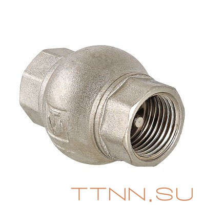 Клапан обратного хода с латунным золотником Valtec 3/4" VT151