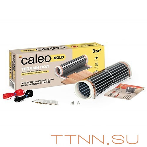 Пленочный теплый пол CALEO GOLD 230 Вт/3 м2