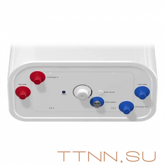 Накопительный электрический водонагреватель Thermex Flat 80 V Combi