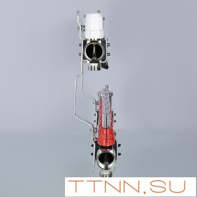 Для отопления VALTEC 1"х9 вых. Евроконус 3/4" с расходомерами в сборе Для отопления VALTEC 1"х9 вых. Евроконус 3/4" с расходомерами в сборе