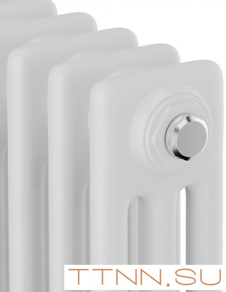 Стальной трубчатый радиатор 3-колончатый Royal Thermo Insignia C3050 - 14 секц. RAL9016, боковое 1/2