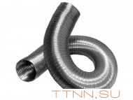 Газоход гофрированный d 80 мм (6м) из нержавеющей стали
