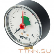 Манометр радиальный Watts F+R201 (MHR) 80/4x1/2"