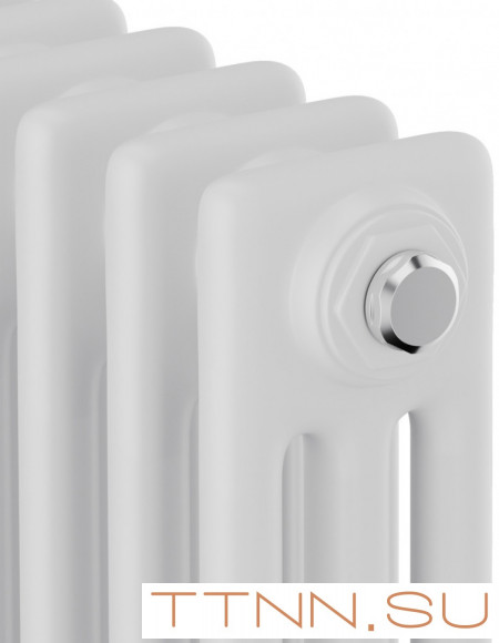 Стальной трубчатый радиатор 3-колончатый Royal Thermo Insignia C3050 - 22 секц. RAL9016, боковое 1/2