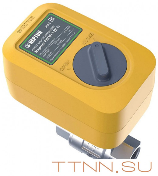 Кран с электроприводом Neptun PROFI 220В 3/4