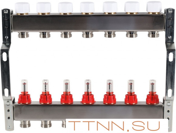 Для отопления Rommer 1"/3/4"x7 с расходомерами (RMS-1200-000007) Для отопления Rommer 1"/3/4"x7 с расходомерами (RMS-1200-000007)