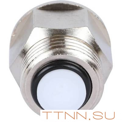 Клапан отсекающий, обратный, 1/2" никель STOUT SVC-1003-000015