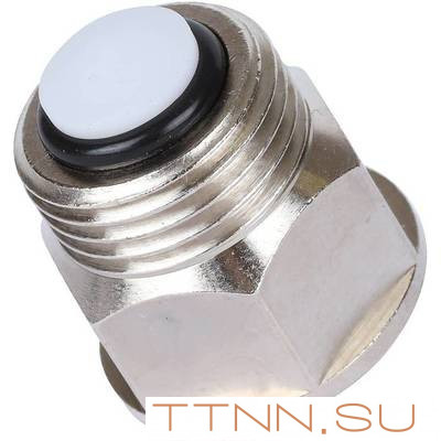 Клапан отсекающий, обратный, 1/2" никель STOUT SVC-1003-000015