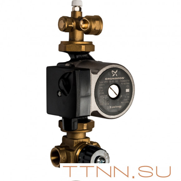 Насосно-смесительный узел с байпасом насос Grundfos UPSO 25-65 130 STOUT SDG-0020-002002 Насосно-смесительный узел с байпасом насос Grundfos UPSO 25-65 130 STOUT SDG-0020-002002