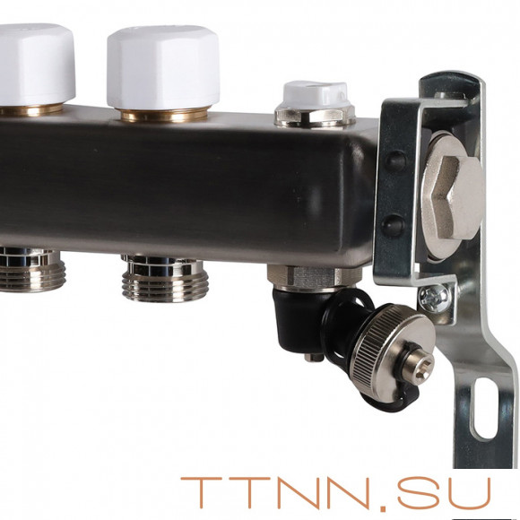 Для отопления Rommer 1"/3/4"x8 с запорными клапанами (RMS-3201-000008)